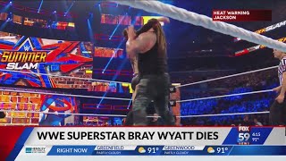 WWE wrestler Bray Wyatt dies at 36