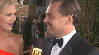 Leonardo DiCaprio Brought A Surprise Date to the Golden Globes!
