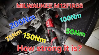 MILWAUKEE M12FIR38 M12 3/8\