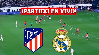 ATLETICO MADRID vs REAL MADRID EN VIVO 🔴 COPA DEL REY OCTAVOS DE FINAL ⚽️