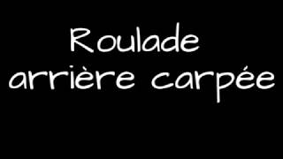 Roulade arrière carpée