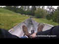 Sommerrodelbahn in Großbüchlberg Mitterteich onride HD