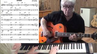 Isfahan - Jazz guitar \u0026 piano cover ( Duke Ellington \u0026 Billy Strayhorn )