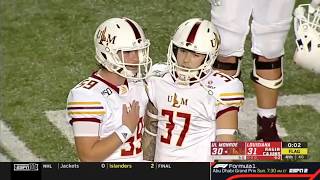 ULM Loses on Missed 35 Yard Field Goal by Jared Porter