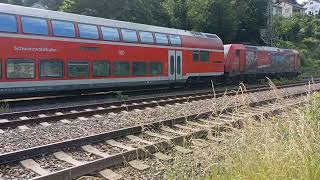 Die Schwarzwaldbahn bei Hornberg