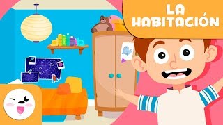 LA HABITACIÓN: Episodio 3 | Objetos de la casa | Vocabulario para niños