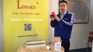 LONAKO LB-03B ATEX Intrinsically Safe Lifebuoy Light, Explosive proof Lifebuoy light