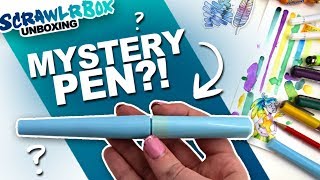NOT THE COLOR I WAS EXPECTING! | Mystery Art Supplies | Scrawlrbox Unboxing