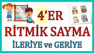 40 Tan Geriye 4 Er Ritmik Sayma