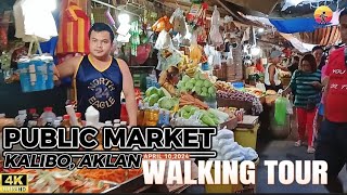 KALIBO,AKLAN DOWNTOWN FEATURING PUBLIC MARKET (April 10,2024) #walkingtour  #philippines #visayas