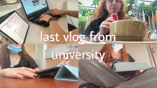 last vlog from uni: shopping in miniso, studying for an exam, lunch with family...