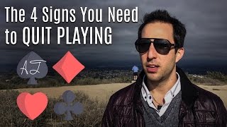 4 Signs to Know When to Quit A Poker Session (Ask Alec - Poker Tips)