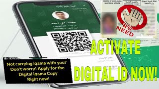 HOW TO ACTIVATE DIGITAL ID IN SAUDI ARABIA FOR EXPATRIATES AND SAUDI CITIZEN | Thankyoufam Vlogs