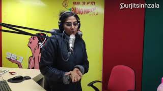 Radio Mirchi 98.3 | On Air Interview| Rj Puja | Urjitsinh Zala