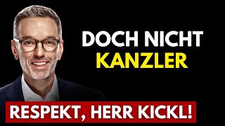 Herbert Kickl ist der letzte Politiker mit Rückgrat!