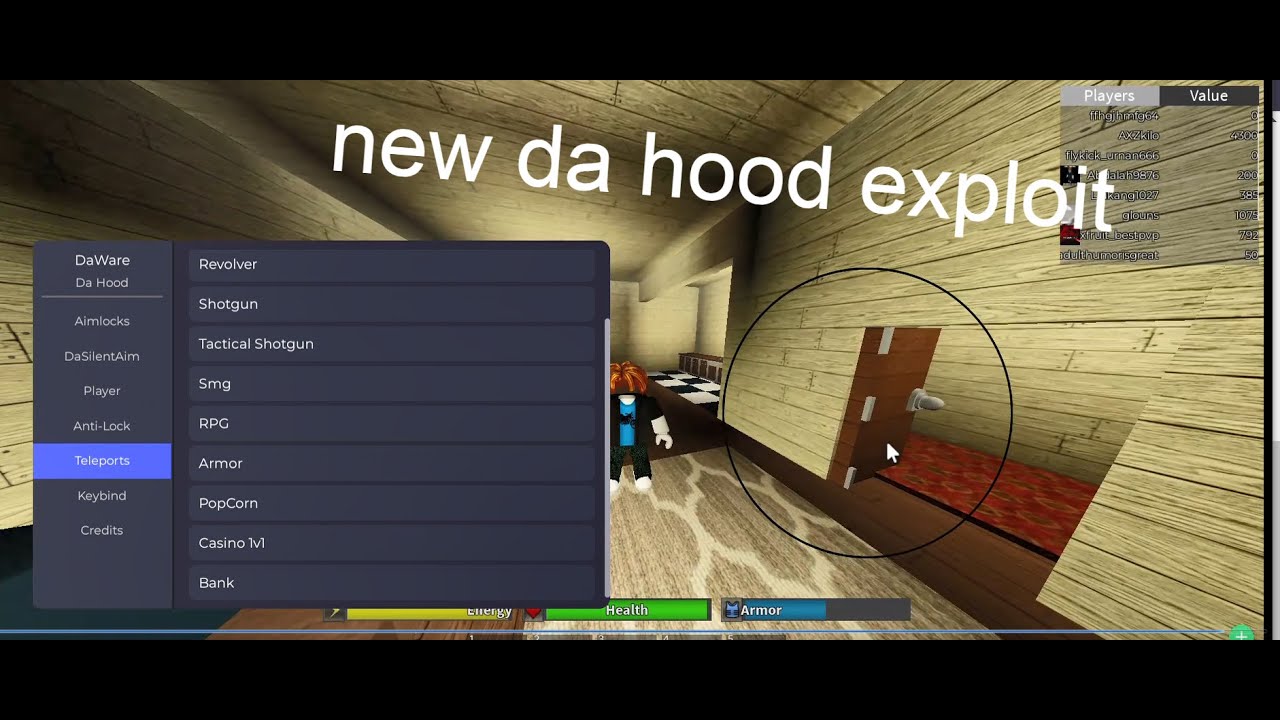 New Da Hood Script Youtube