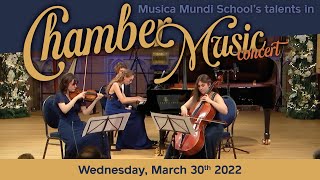 Musica Mundi School’s talents in a Chamber Music Concert