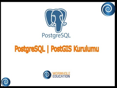 Postgresql Ve Postgis Kurulumu Youtube
