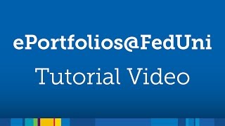 ePortfolios - How to login
