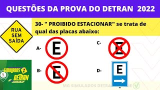 70 QUESTÕES DE PROVA TEÓRICA DO DETRAN 2022- PROVA SIMULADA DETRAN 2022- 2 SIMULADOS EM 1 #10