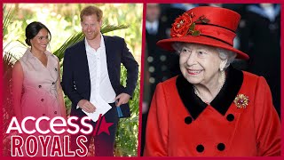Meghan Markle & Prince Harry’s Baby Lilibet Met The Queen Via Video!