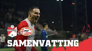 FC Emmen - Jong PSV | SAMENVATTING