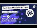 Deploy Nginx Web Server on Kubernetes Cluster