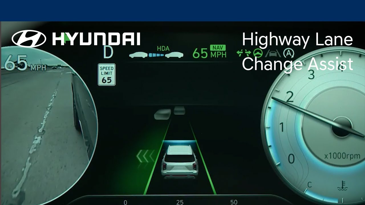 Highway Lane Change Assist Hyundai Hyundai How Tos