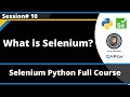 What is Selenium ? (Selenium Python - Session 10)
