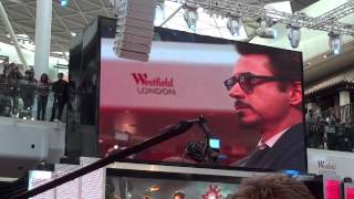 Avengers Assemble European Premiere 2012 - Robert Downey Jr, Westfields, London