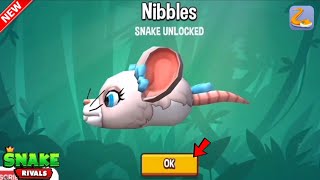 Snake Rivals : New Snake Unlocked Nibbles! Zero to Hero