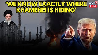 We Wont 'Kill Khamenei‘ 'For Now': Trump On Iran Chiefs Bunker Hideout | Israel News Live N18G