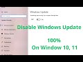 How to Disable Windows Automatic Updates on Windows 10, 11 Permanently [2026]