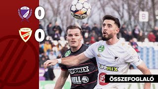 NB I: Kecskemét–DVTK 0–0 | összefoglaló