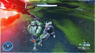 3rd person Diminisher of Hope and Disruptor on Legendary... (Halo Infinite)