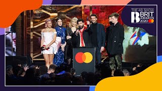 Foals win Best Group | The BRIT Awards 2020