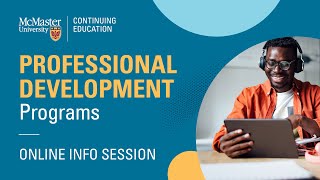 Fall 2023 Info Session: Professional Development