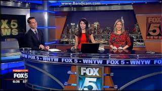 WNYW: FOX 5 News At 6pm Close--2017