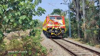 CRS High Speed Trial Run Punalur- Kollam Single Line Section | Trivandrum Division |Indian Railways