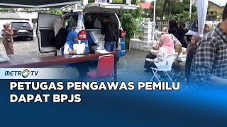 Sejumlah Petugas Penyelenggara Pemilu di Langsa Dapat BPJS