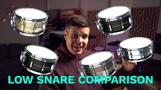 ML Drums Luxe - Low Tune Snare Comparison