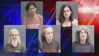 Drug bust lands 5 people in jail in Gibson County