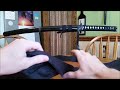 musashi wakizashi great sword for $55 cuts and review