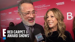 Tom Hanks Sings Mr. Rogers Songs on the Red Carpet | E! Red Carpet & Award Shows