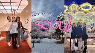 seoul vlog | broke girls shop through hongdae, seongsu, myeongdong; sightsee \u0026 relive k-drama dreams