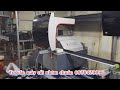 Cắt nhôm ngắn trên máy cắt 2 đầu cnc