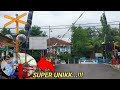 PALANG PINTU KERETA API UNIKK..!!!  JL. MANGGA PATRANG, JEMBER