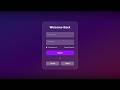 Modern login form made with Tailwind CSS - Transparent Login Form | #coding #webdevelopment  #css