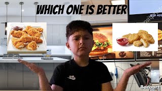 Trying home made chicken with McDonald’s BBQ