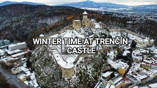 WINTER TIME AT TRENCIN CASTLE | DRONE DJI MINI 4K  | EPIC Untold Stories - JOHN SPONSLER